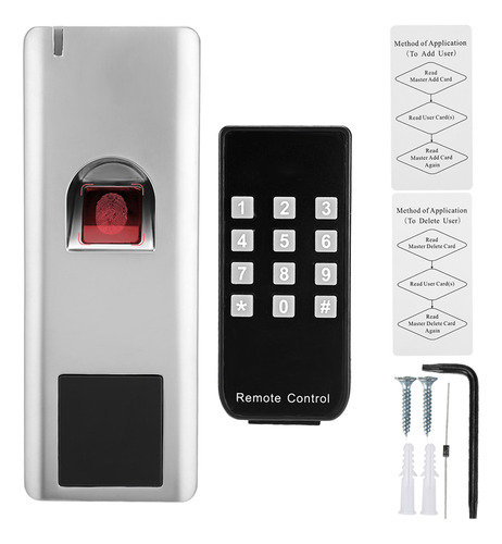 Sistema De Control De Acceso Biométrico De Huella Digital Rf