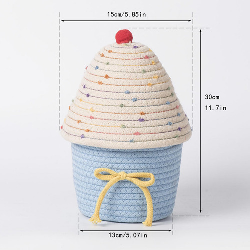 Cesta De Almacenamiento De Ropa De Ropa En Forma De Casa