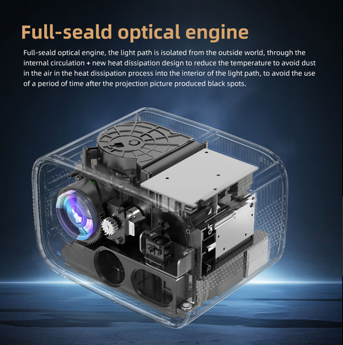 Proyector Smart Full Hd 4k 1920*1080p