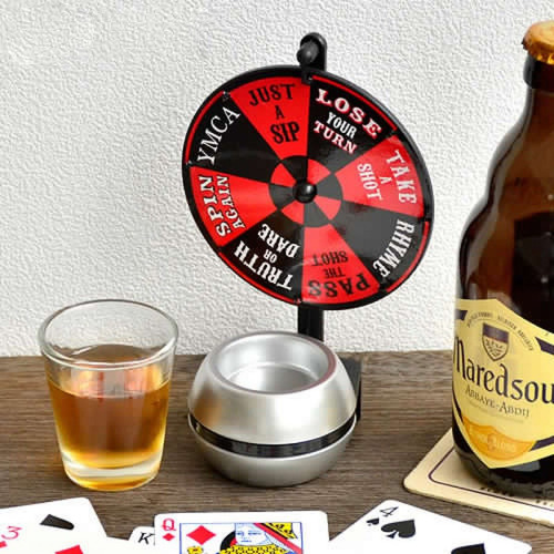 Spin Juego Ruleta Tragos Party Game Bebidas Ruleta Shots