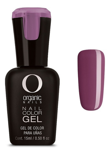 Color Gel Esmalte Uñas By Organic Nails Color Amethyst #126