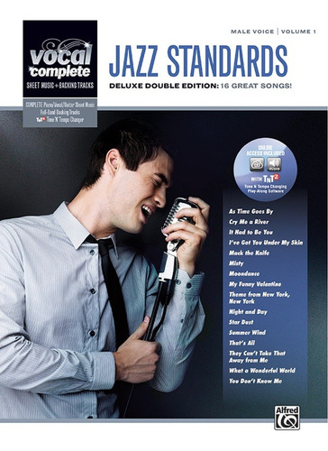 Jazz Standards: Deluxe Double Edition, 16 Great Songs (male 