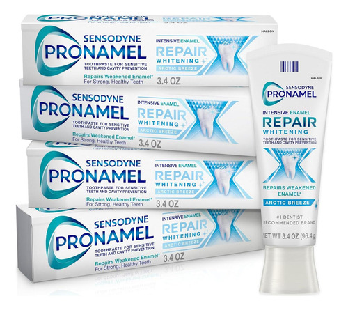 Pasta De Dientes Sensodyne Pronamel 4 X 96 G Para Dientes