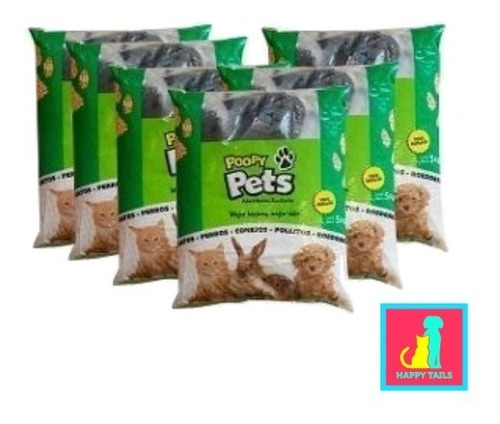 Pellets Pino Poopy Pets 5 Uni X 5 Kg (25kg Totales) + Envio 
