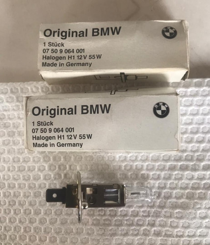 Bombillos Osram H1 Original Bmw 12v 55w Halogen El Par