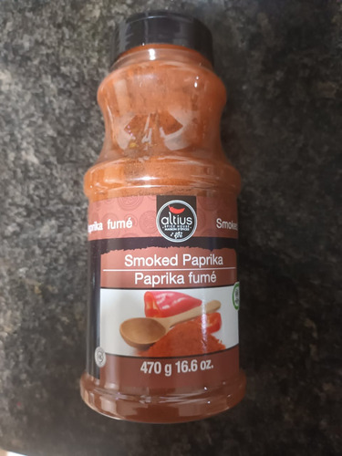 Paprika Ahumada En Polvo Altius 470g Sin Gluten