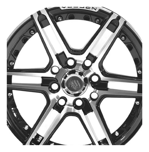 Rines 14 4/114 (4 Rines) Tiida Avanza Sentra Matiz Color Negro Maquinado