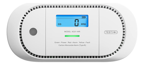 X-sense Detector Inalmbrico De Monxido De Carbono Interconec