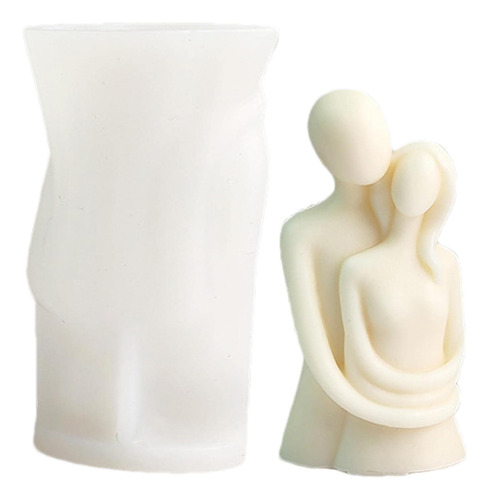 Men Body Candle Mold, 3d Hug Couple Body Resin Mold,