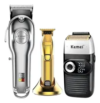 Comprar Pack Maquinas Cortar Pelo Kemei Profesional 1986 +i32s+2026