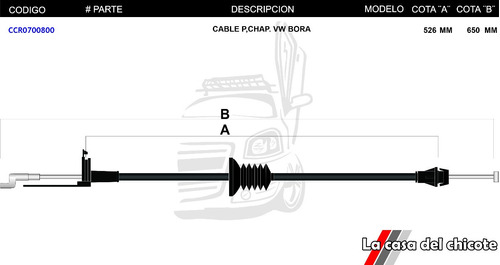 Chicote De Chapa P, Puerta Vw Bora 