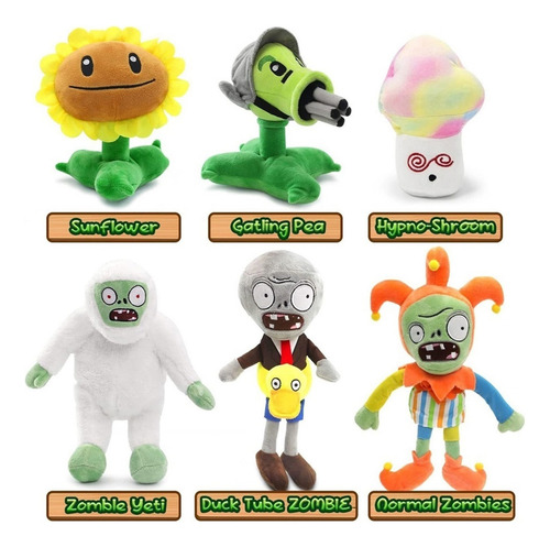 M Muñecas Zombies, Juego De 6 Juguetes Zombies,