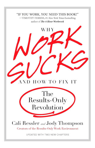 Libro Why Work Sucks And How To Fix It-cali Ressler-inglés