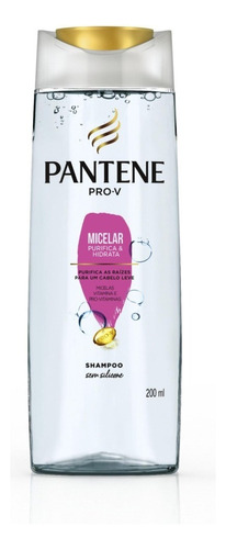  Shampoo Pantene Pro-v Micelar Purifica E Hidrata 200ml