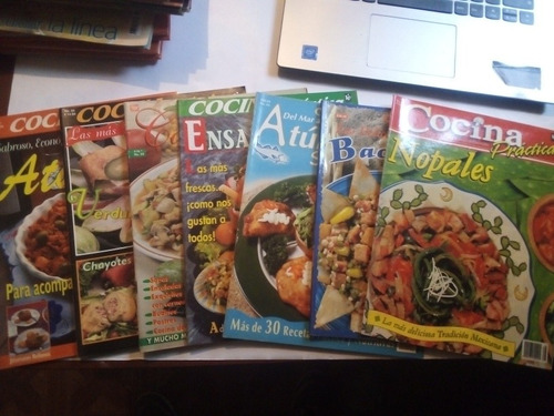 Lote Revista Cocina Práctica Recetario Dieta Recetas 7 Vols.