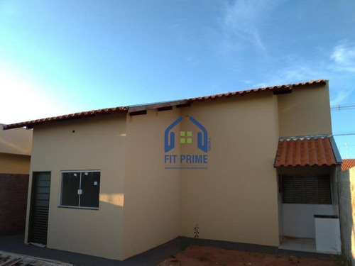 Casa Com 2 Dormitórios À Venda, 65 M² Por R$ 185.000 - Residencial Flórida Park - São José Do Rio Preto/são Paulo - Ca2317