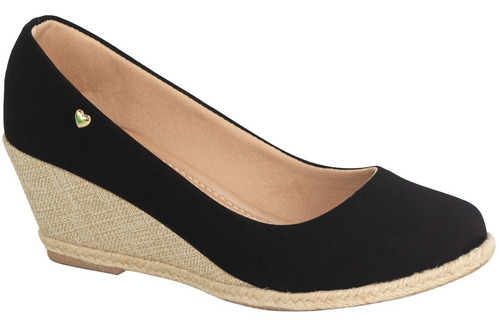 Sandalia Feminina Salto Confort Anabela Espadrille | S01.m4