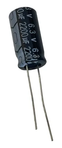 Elko - Condensatore radiale TK 2200uF, 35 V, 105 °C, a bassa impedenza, diametro 16 x lunghezza 25 mm, 10 pezzi Elko - Condensatore radiale TK 2200uF, 35 V, 105 °C, a bassa impedenza, diametro 16 x lunghezza 25 mm, 10 pezzi