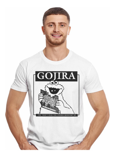 Polera Gojita The Dont Fear The Cookie Monster Ep Metal Impr