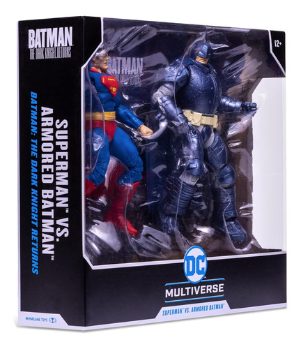 Superman Vs Armored Batman Dc Multiverse 19cm Mcfarlane