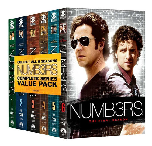 Numbers Paquete Con La Serie Completa De Tv Discos En Dvd