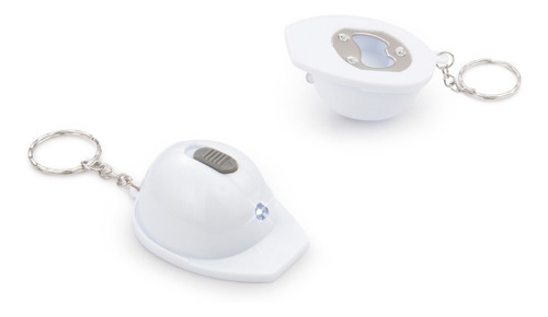 Llavero Casco Con Destapador Y Luz Para Ingenieros,etc