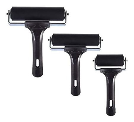 Vinbee 3 Pack De Goma Suave Brayer, Goma Brayer Rodillo De P
