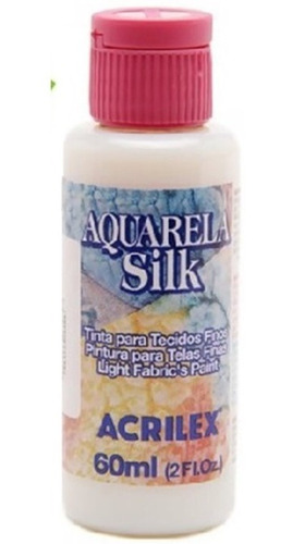 Acuarela Silk Acrilex Para Pintura En Tela 60 Ml