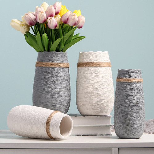Jarrón Alto, Adornos Decorativos Para Interiores