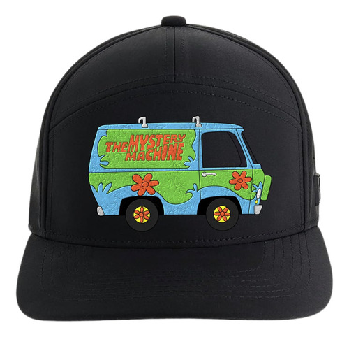 Gorra Scooby Doo Maquina Del Misterio 5 Panel Premiun Black