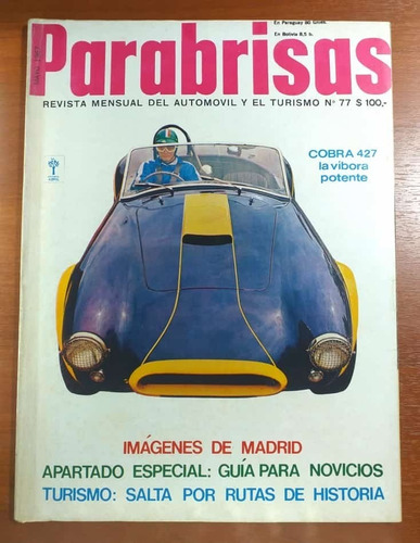 Revista Parabrisas Número 77 Mayo De 1967 Editorial Abril