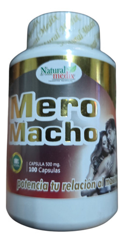Vigorizante Natural Mero Macho 100 Cápsulas Sin Sabor