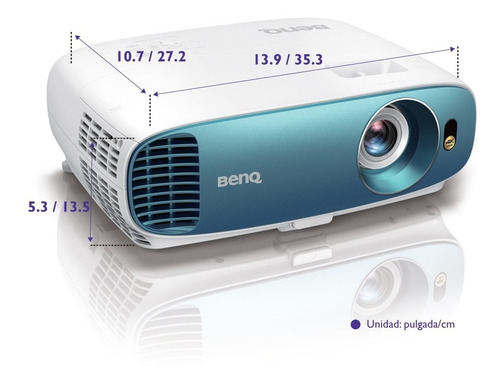 Proyector Benq Cine En Casa Tk800m 4k Hdr 3000 Lúmenes