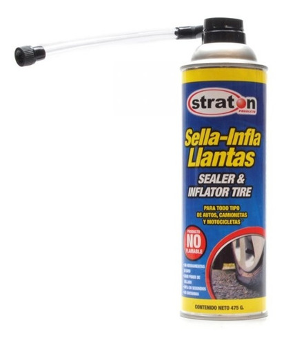 Infla Llantas Sella Llantas Tire Repair Straton