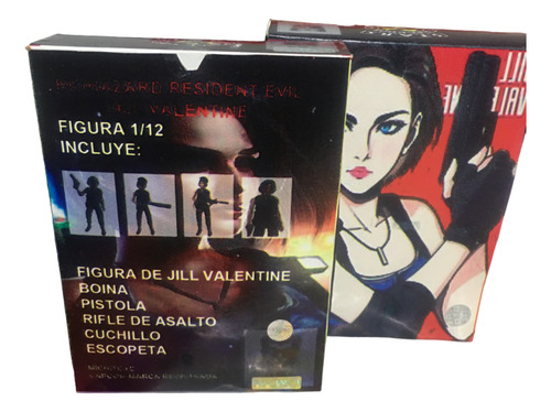 Figura Jill Valentine Resident Evil Michitoys De 15 Cm