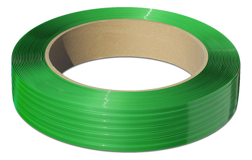 Fita Cinta De Arquear Pet Poliéster Virgem - Verde 16mm