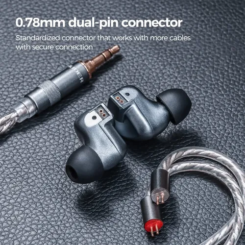 Fones De Ouvido In Ear Letshuoer S12 Pro Com Fio Hifi