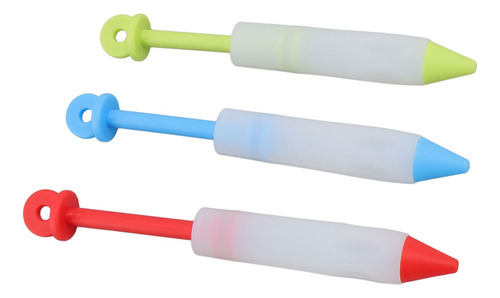 Juego De 3 Bolígrafos Para Decoración De Tartas, De Silicona
