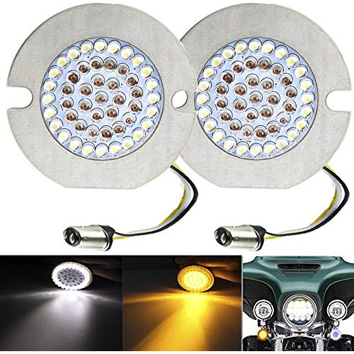 Intermitentes Led Zytc De 3 1/4 Pulgadas, Estilo Plano, Part