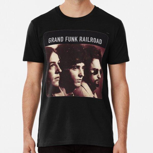 Remera Grand Funk - Power Rock & Roll. Algodon Premium