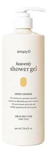 Gel De Ducha Simplyo Con Ph Piel Con Aroma Coco