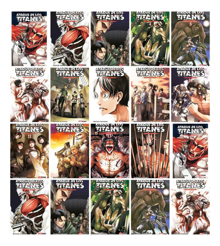 Manga Panini Atack On Titan (2 En 1) (manga A Elegir)