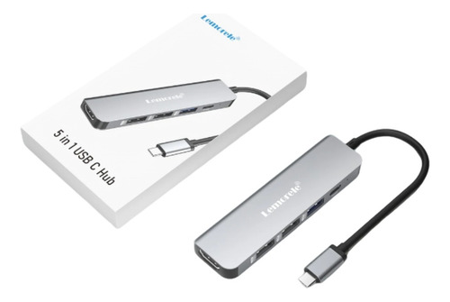 Hub Usb C 5 En 1 Hdmi 8k Compatible Macbook Pro Air M1