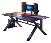Comprar Negro Mesa De Computadora, Diseño Ergonómico, Mesa De Juegos Para El Hogar, Mesa De Dormitorio Simple, Escritorio De Oficina Simple, Escritorio Para Estudiantes, Longitud De La Mesa 140cm,grosor 155mm