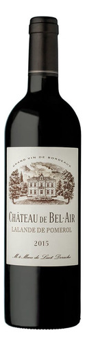 Vinho Château De Bel-air Aoc Lalande De Pomerol 750ml