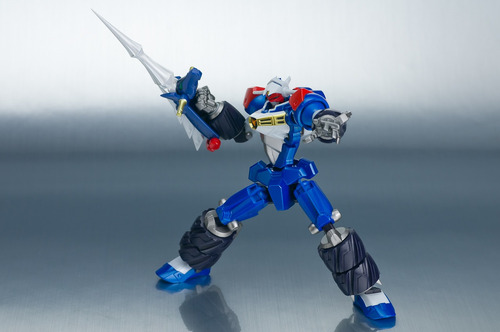 Gear Fighter Dendoh - Dendoh + Set Armas - Chogokin - Bandai