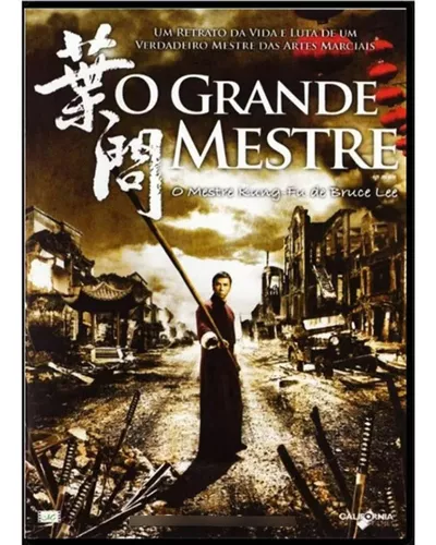 O Grande Mestre 4 - O Final - Capa BLU-RAY  Label BLU-RAY -   - Crianção e tradução de capas de Dvd's e Blu-ray's  para colecionadores