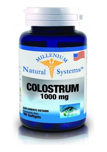 Colostrum 1000mg 90 Soffgels - L a $10