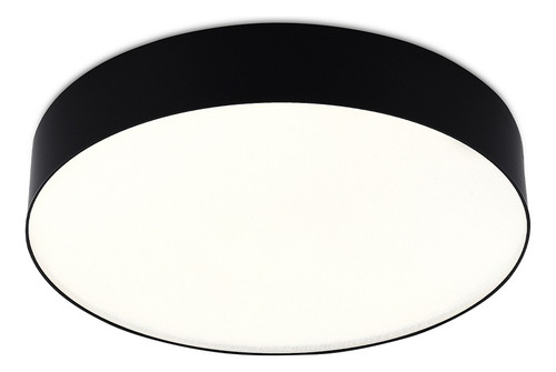Plafon Led Circular City 15w 3 Temp Negro 30cm Hogar Deco