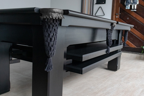 Mesa De Sinuca E Jantar - 2,20x1,20 - Madeira Maciça